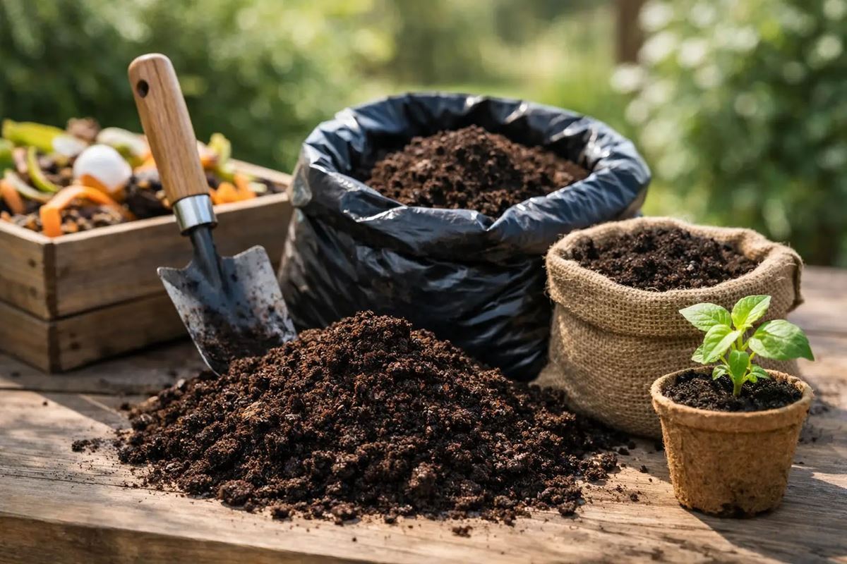 Compost kopen: zo kiest u de juiste kwaliteit