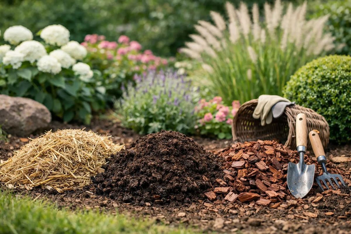 Tuinmulch kiezen voor borders zonder twijfel